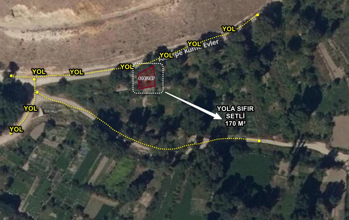 Plaza Emlak'tan Değirmenayvalı da Satılık Bahçe