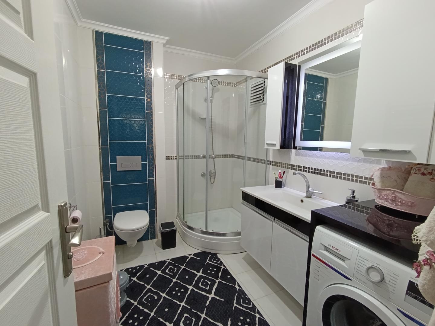 Plaza'dan Kiralık Ankastreli,Güney Cephe,Otoparklı,Kilerli 3+1 - Resim 32