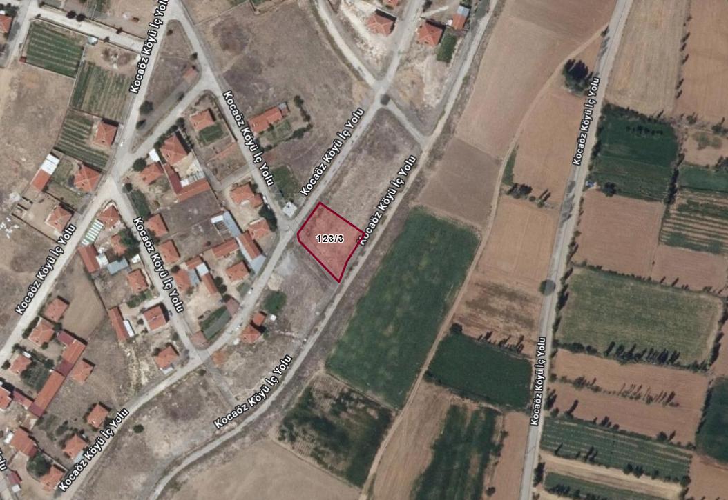 Plaza'dan Çobanlar Kocaöz'de 1230 m² Satılık Arsa