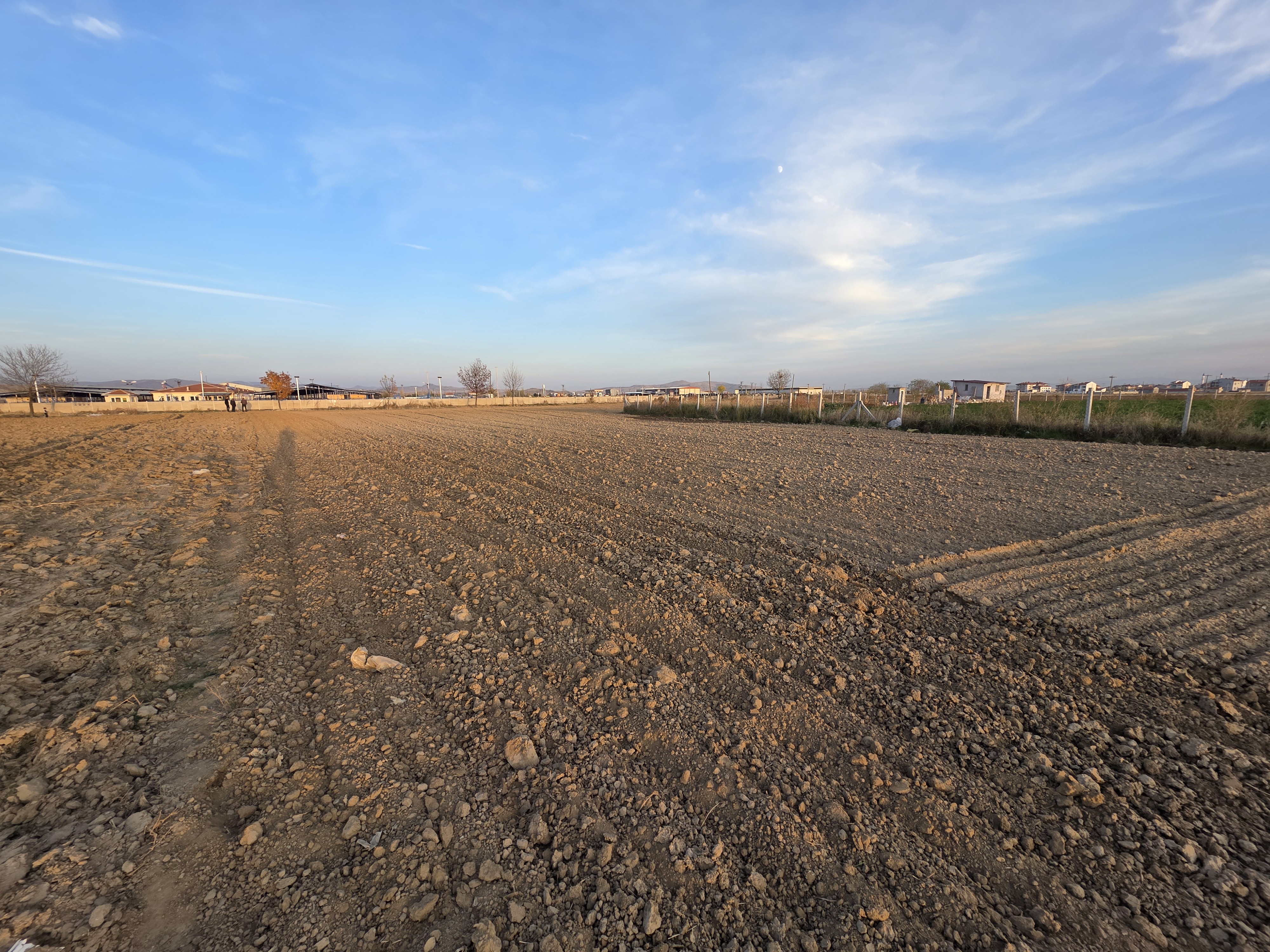 Plaza'dan Hayvan Pazarı Yanı Yol,Su,Elektriği olan Acil Satılık Tarla